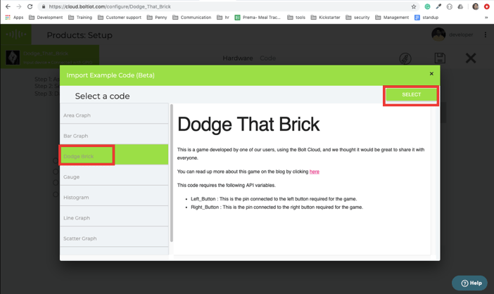 Dodge That Brick Game in Action