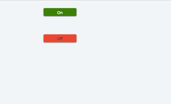 Home Automation Output - On/Off Buttons