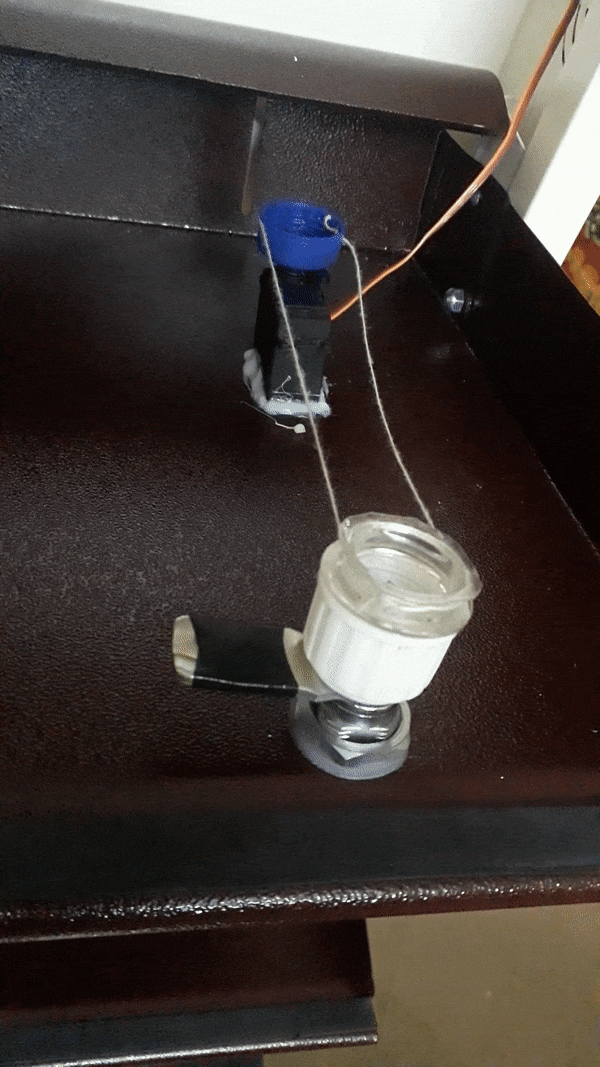 Servo motor in action